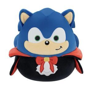 Sonic The Hedgehog Halloween Vampire Dracula Sonic Squishmallows 8” Plush Doll